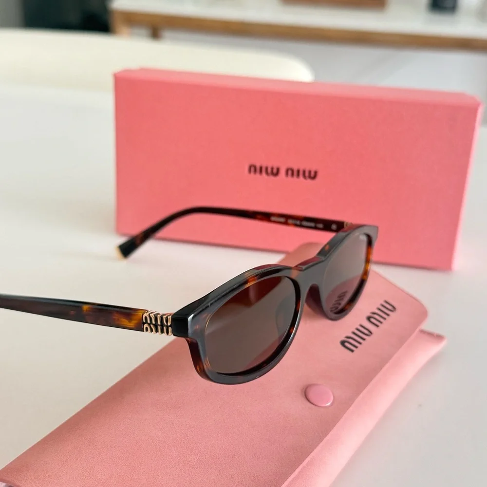 Miu Miu Regard Tortoiseshell Sunglasses